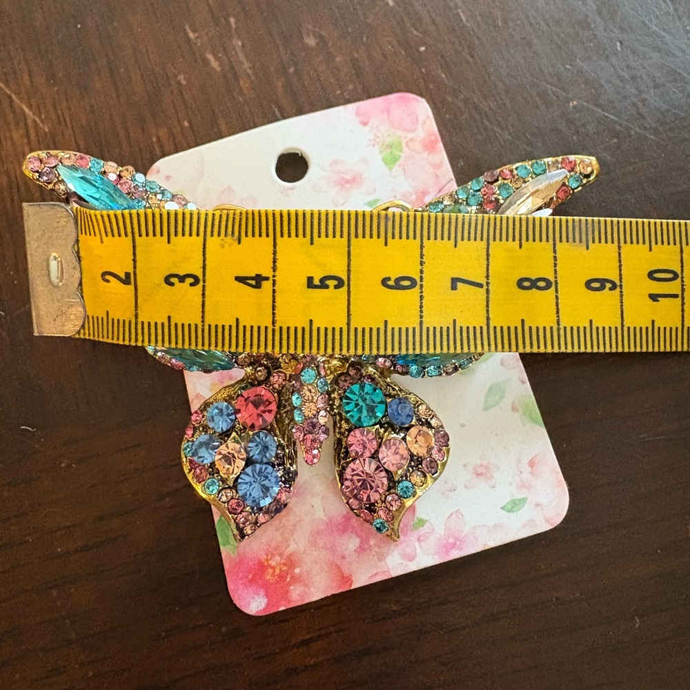 Colorful Butterfly Brooch - Picture 9 of 17